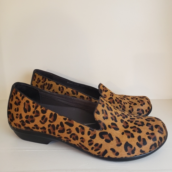 🔥Dansko Olivia Genuine Calf Hair Leopard Print 38 - Picture 2 of 8